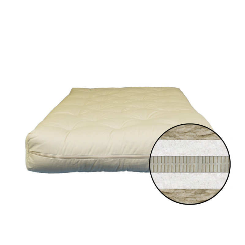 Bio Sleep Concept 8'' Latex Futon Mattress FutonMattress & Reviews